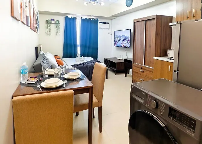 2720t2 Avida Riala It Park Newly Furnished Unit Queen Bed