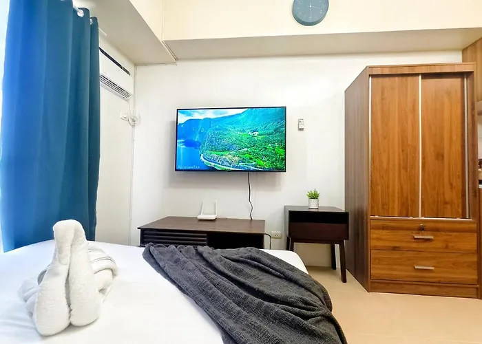 2720t2 Avida Riala It Park Newly Furnished Unit Queen Bed *